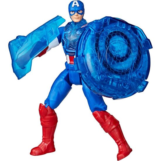 MOTO LANZAESCUDOS + FIGURA CAPITAN AMERICA LOS VENGADORES AVENGERS MARVEL image 2