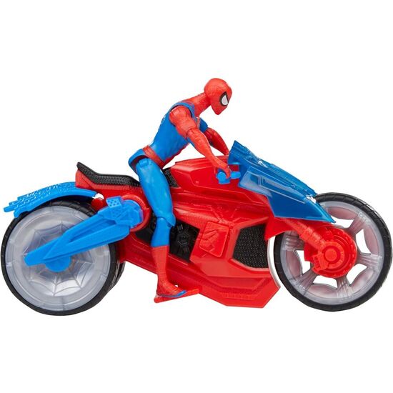 MOTO ARACNIDA + FIGURA SPIDERMAN EPIC WORLD OF ACTION SPIDER-MAN MARVEL image 3