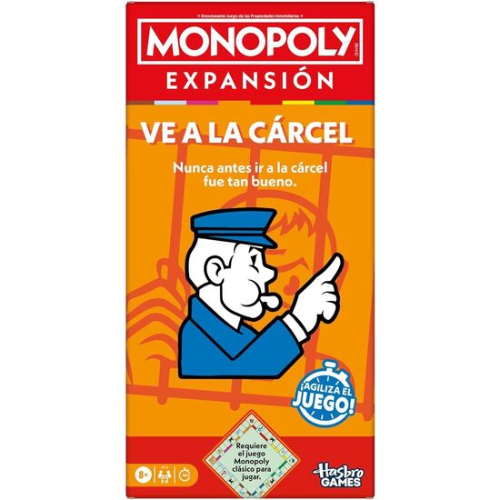 JUEGO EXPANSION VE A LA CARCEL MONOPOLY ESPAÃ±OL image 0