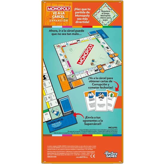 JUEGO EXPANSION VE A LA CARCEL MONOPOLY ESPAÃ±OL image 3