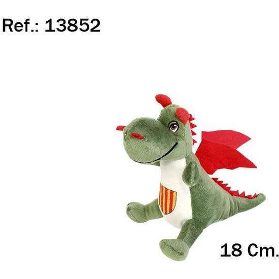 PELUCHE DRAGON MARTIN 18CM image 0