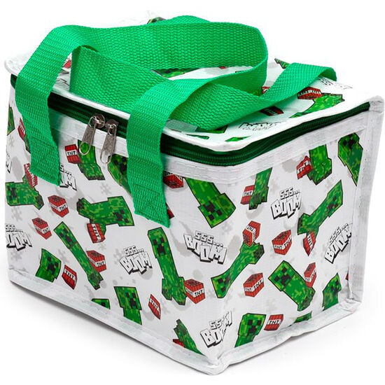 BOLSA REFRIGERANTE CREEPER Y TNT MINECRAFT image 3