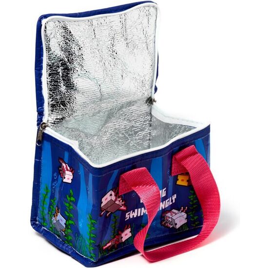 BOLSA REFRIGERANTE AJOLOTE MINECRAFT image 1