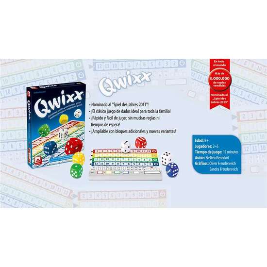 JUEGO QWIXX image 0