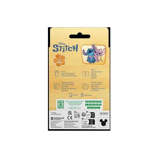 BARAJA INFANTIL STITCH image 1