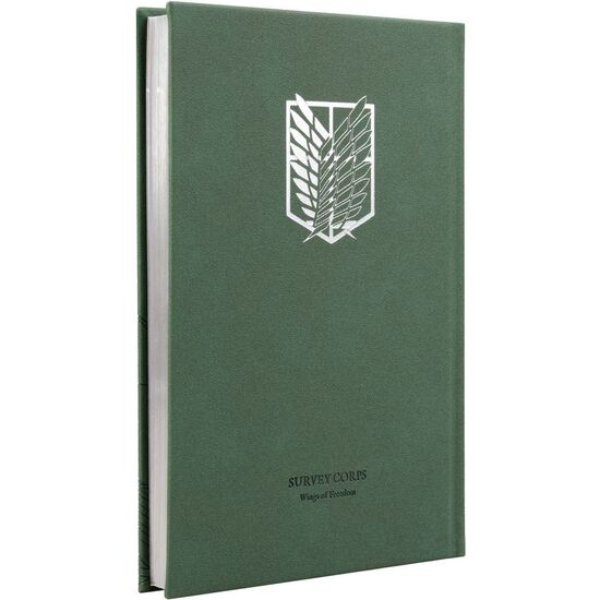 CUADERNO PREMIUM A5 ATTACK ON TITAN image 1