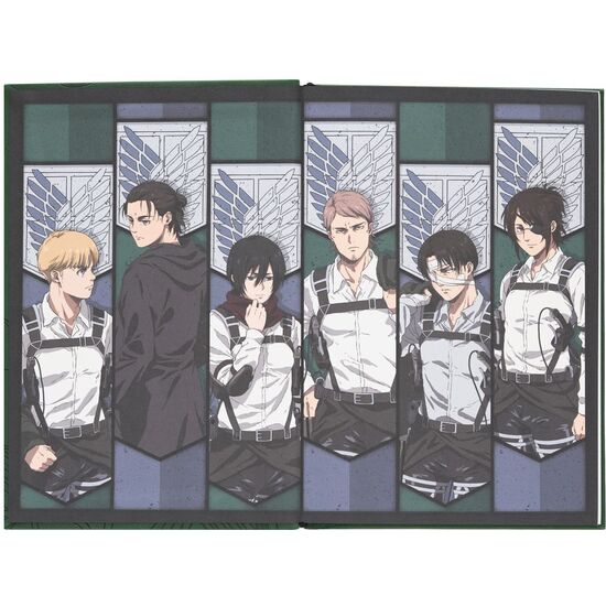 CUADERNO PREMIUM A5 ATTACK ON TITAN image 3