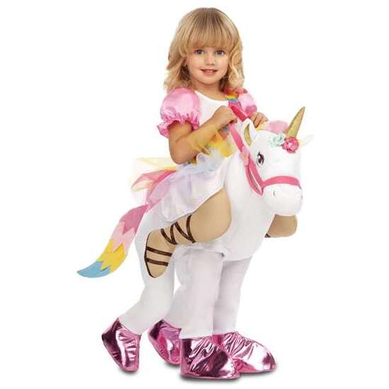 DISFRAZ RIDE-ON PRINCESA UNICORNIO 3-4 AÑOS (PANTALONES CON PERSONAJE) image 0