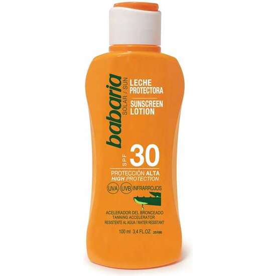 LECHE PROTECTOR SOLAR ALOE F-30 100 ML image 0