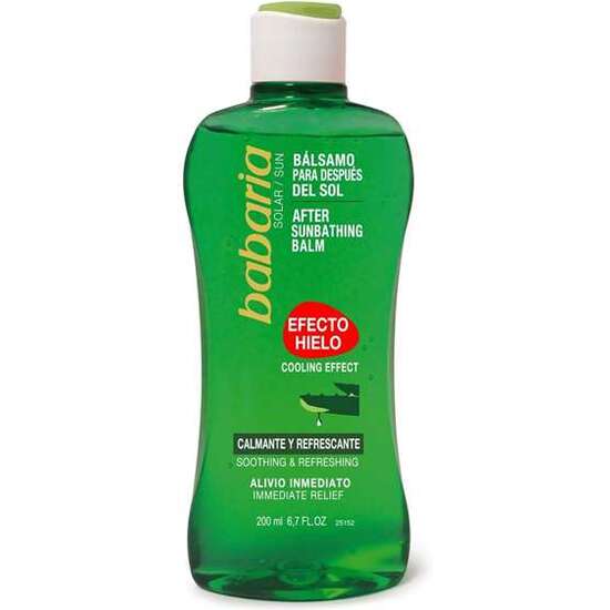 BALSAMO PARA DESPUES DEL SOL EFECTO HIELO ALOE 200 ML image 0