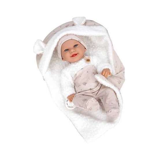 MUÑECA ELEGANCE 33 CM BABYTO BEIGE C/ SACO DE DORMIR (CUERPO VINYL, SEXO NIÑO) image 0