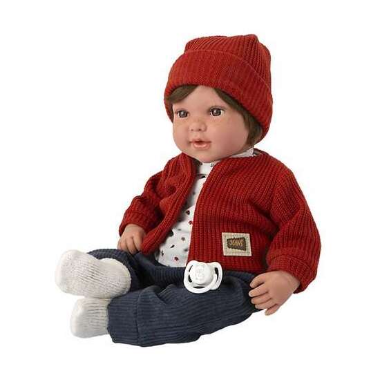 MUÑECA ELEGANCE 45 CM IRIA ROJA C/MECANISMO 14 SONIDOS ( MAGNETICO Y TRY ME) image 0