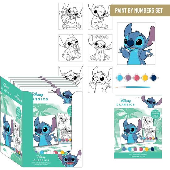 SET DE PAPELERÍA COLOREABLE STITCH image 0