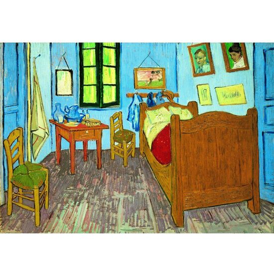 PUZZLE BEDROOM IN ARLES VAN GOGH MUSEUM 1000PZS image 0