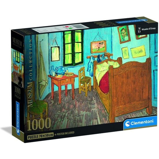 PUZZLE BEDROOM IN ARLES VAN GOGH MUSEUM 1000PZS image 1