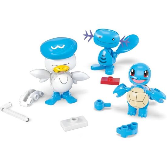 MEGA CONSTRUX EQUIPO DE ENTRENADOR DE AGUA POKEMON image 3