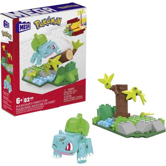 MEGA CONSTRUX PIKACHU Y BULBASAUR POKEMON SURTIDO image 2
