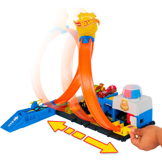 PISTA SUPER ESTACION DE POLICIA CITY HOT WHEELS image 2