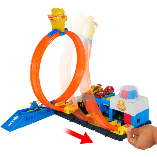 PISTA SUPER ESTACION DE POLICIA CITY HOT WHEELS image 3
