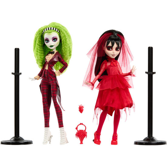 SET 2 MUÃ±ECAS BEETLEJUICE BITELCHUS MONSTER HIGH SKULLECTOR image 2