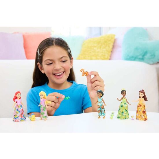 BLISTER 5 MUÃ±ECAS PRINCESAS DISNEY image 3