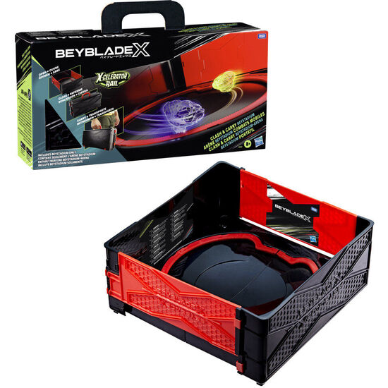 ESTADIO ARENA DE COMBATE BEYSTADIUM PORTATIL BEYBLADE X image 0
