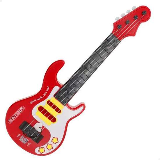 GUITARRA ELECTRICA ROCK 51CM CON LUCES Y SONIDOS. image 0