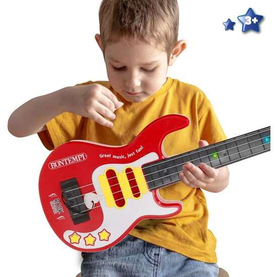 GUITARRA ELECTRICA ROCK 51CM CON LUCES Y SONIDOS. image 5