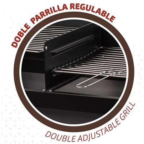 BARBACOA CARBON AKTIVE 97X42X96 CM image 4