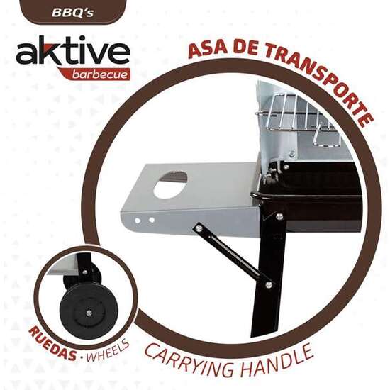 BARBACOA CARBON AKTIVE 90X32X85CM image 3