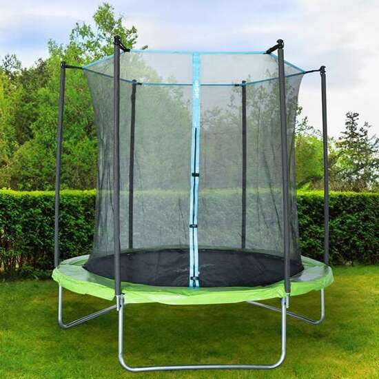 TRAMPOLIN DIAMETRO 244X239 CM. SOPORTA MAXIMO 50KG image 1