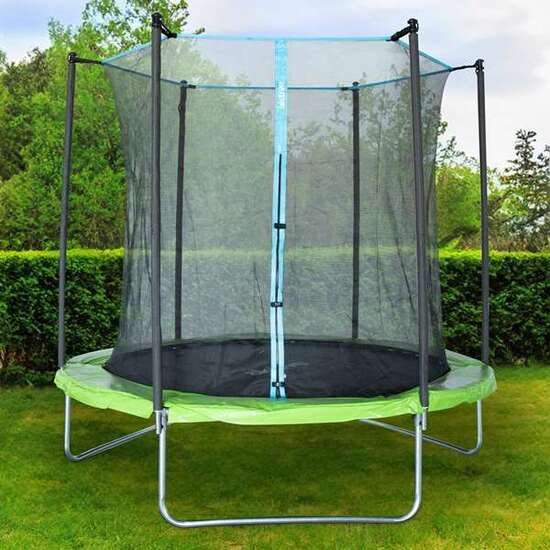 TRAMPOLIN DIAMETRO 305X256 CM. SOPORTA MAXIMO 120KG image 1