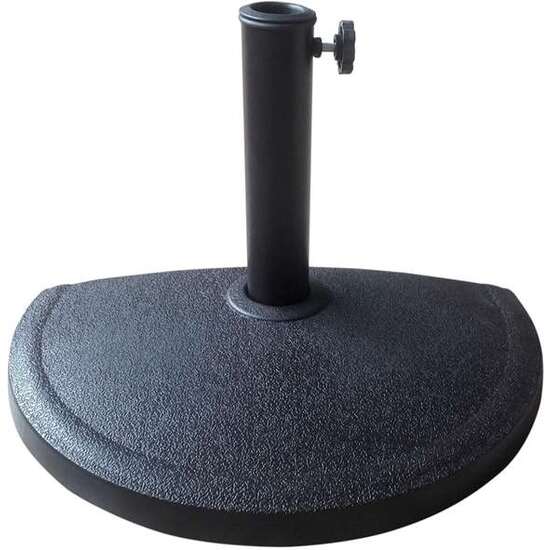 SOPORTE PARASOL SEMICIRCULAR POLIRESINA 50 CM 9 KG image 0