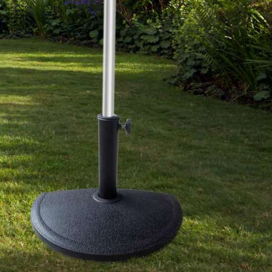 SOPORTE PARASOL SEMICIRCULAR POLIRESINA 50 CM 9 KG image 2