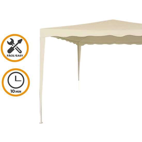 CENADOR 300X300X240 CM - POLIESTER COLOR CREMA image 2