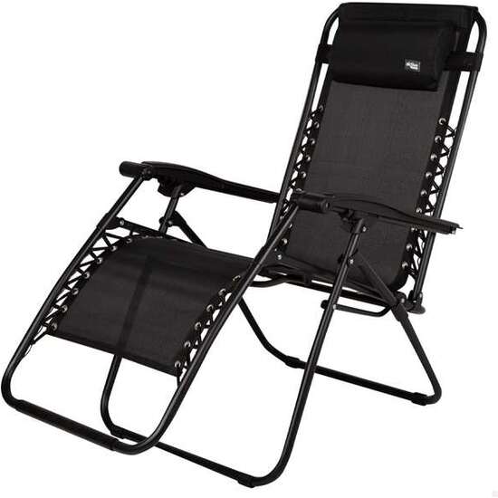 TUMBONA TEXTILENO 52X68X102 CM COLOR NEGRO image 0