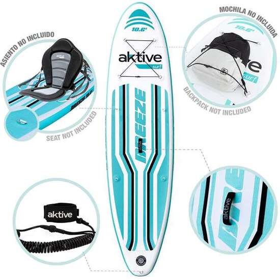 TABLA PADDLE SURF 320X81X15CM CON ACCESORIOS. image 3