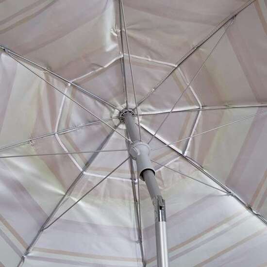 PARASOL DIAMETRO 210 CM CON MESA PLEGABLE Y PARASOL LATERAL.TUBO 28/32 CM. image 5