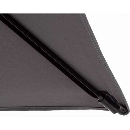 PARASOL TERRAZA BALCON ORIENTABLE 125X200 CM POLYESTER COLOR ANTRACITA. image 5