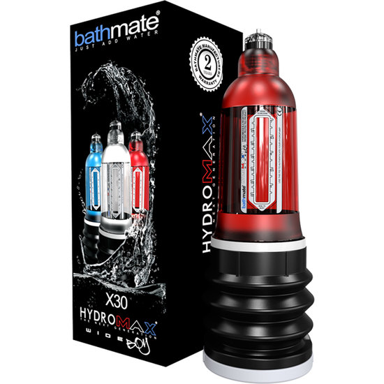 BATHMATE HYDROMAX 7 WIDE BOY - RED image 1