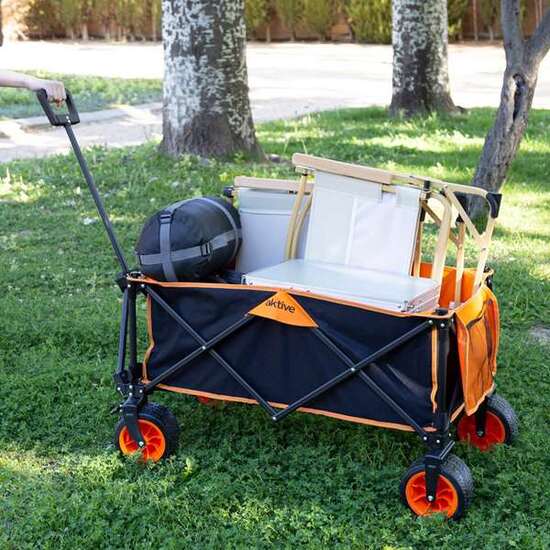CARRO DE  PLAYA PLEGABLE 86X44X53/108 CM RUEDAS 17X10CM image 5