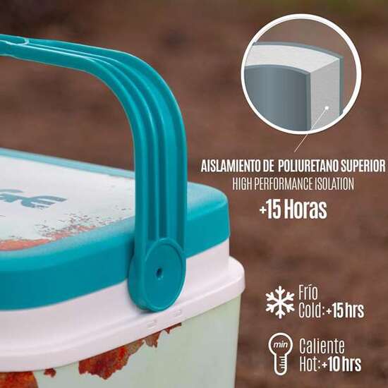 NEVERA RIGIDA CLASSIC PLASTICO 24 LITOROS image 2