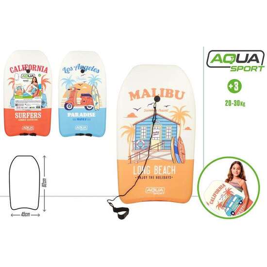 TABLA DE SURF 84 CM. SOPORTA 20/30 KG. - MODELOS SURTIDOS image 0