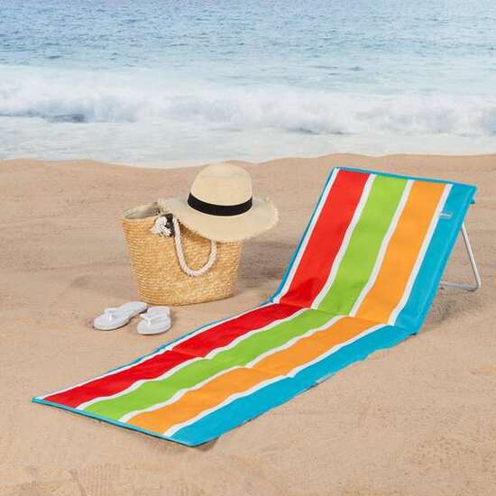 ESTERILLA PLEGABLE PORTATIL RECLINABLE 155X52X40CM image 1