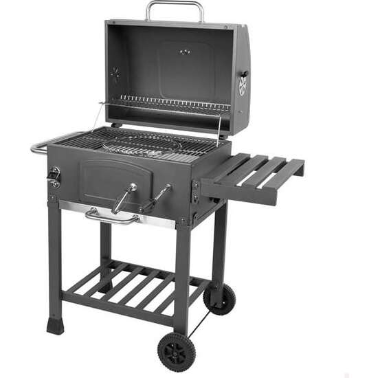 BARBACOA CARBON CON RUEDAS 102X65X104CM. image 0