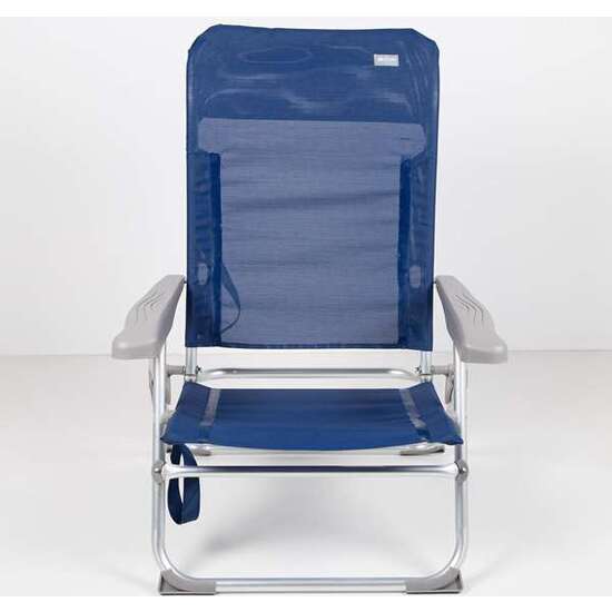 SILLA PLEGABLE SLIM ALUMINIO 6 POSICIONES CON ASAS 47X56X89CM image 4