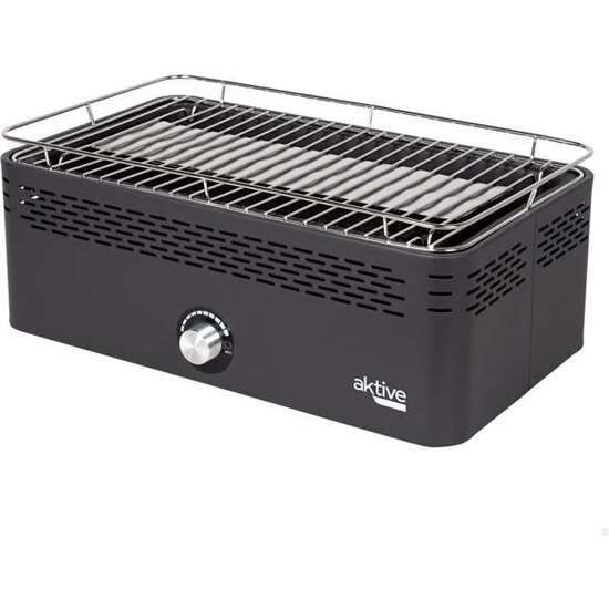 BARBACOA RECTANGULAR SIN HUMO CON PROTECCIÓN ANTIGOTEO 45X28X19CM image 0