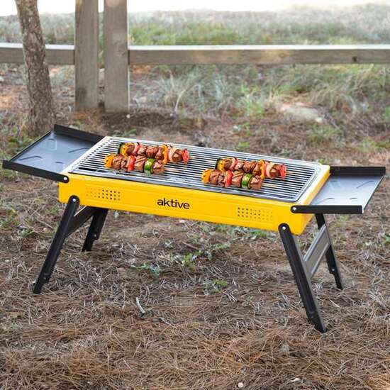 BARBACOA CARBON PLEGABLE 89X33X33CM image 1