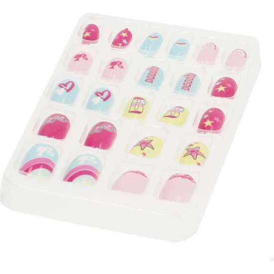 SET 24 UÑAS POSTIZAS BARBIE image 1