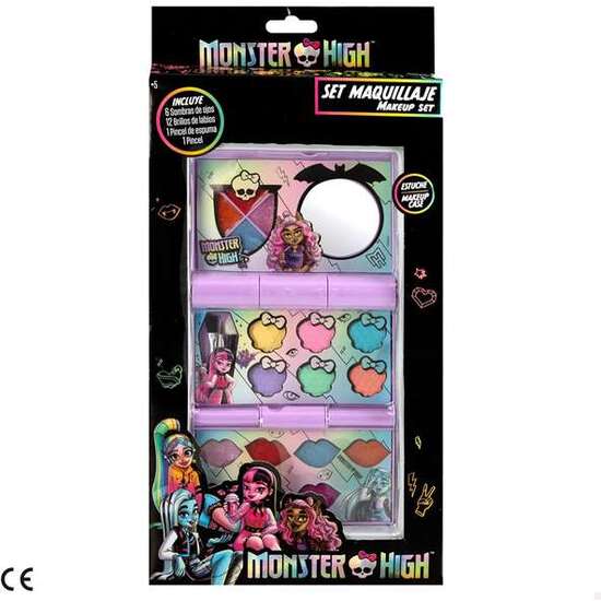 ESTUCHE DE MAQUILLAJE MONSTER HIGH 3 NIVELES 18.5X2.5X3.70 CM image 2